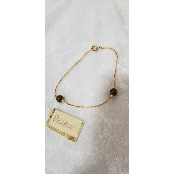 Richelieu goldtone 6" bracelet 1.1586 - Picture 2 of 4